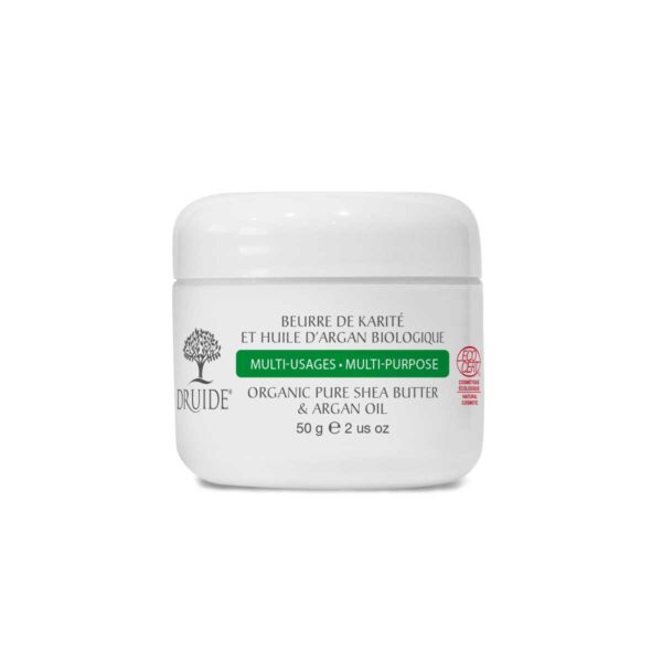 Druide Karité Organic Pure Shea Butter & Argan Oil