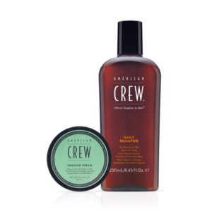 American Crew Forming Cream & Daily Shampoo Set