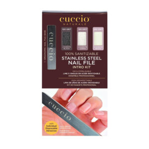 Cuccio Stainless Steel Nail File Intro Pack