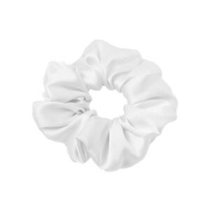 Scrunchie - Silky Soft White
