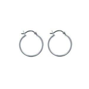 Sterling Silver 925 Thin Hoop Earrings