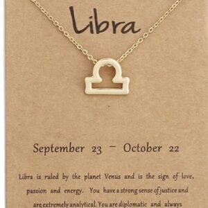 Zodiac Necklace - LIBRA