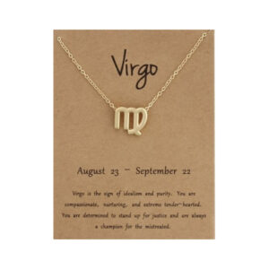 Zodiac Necklace - Virgo