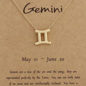 Zodiac Necklace - Gemini