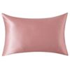 ZOË AYLA SILKY SATIN PILLOWCASE PINK