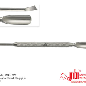 MBI-327 Cuticle Pusher with Small Pterygium remover