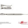 MBI-330 Cuticle Pusher With Nail edge Cleaner 2mm