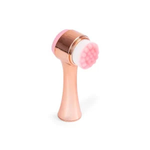 ZOE AYLA Dual Facial Cleansing Brush in Rose Gold